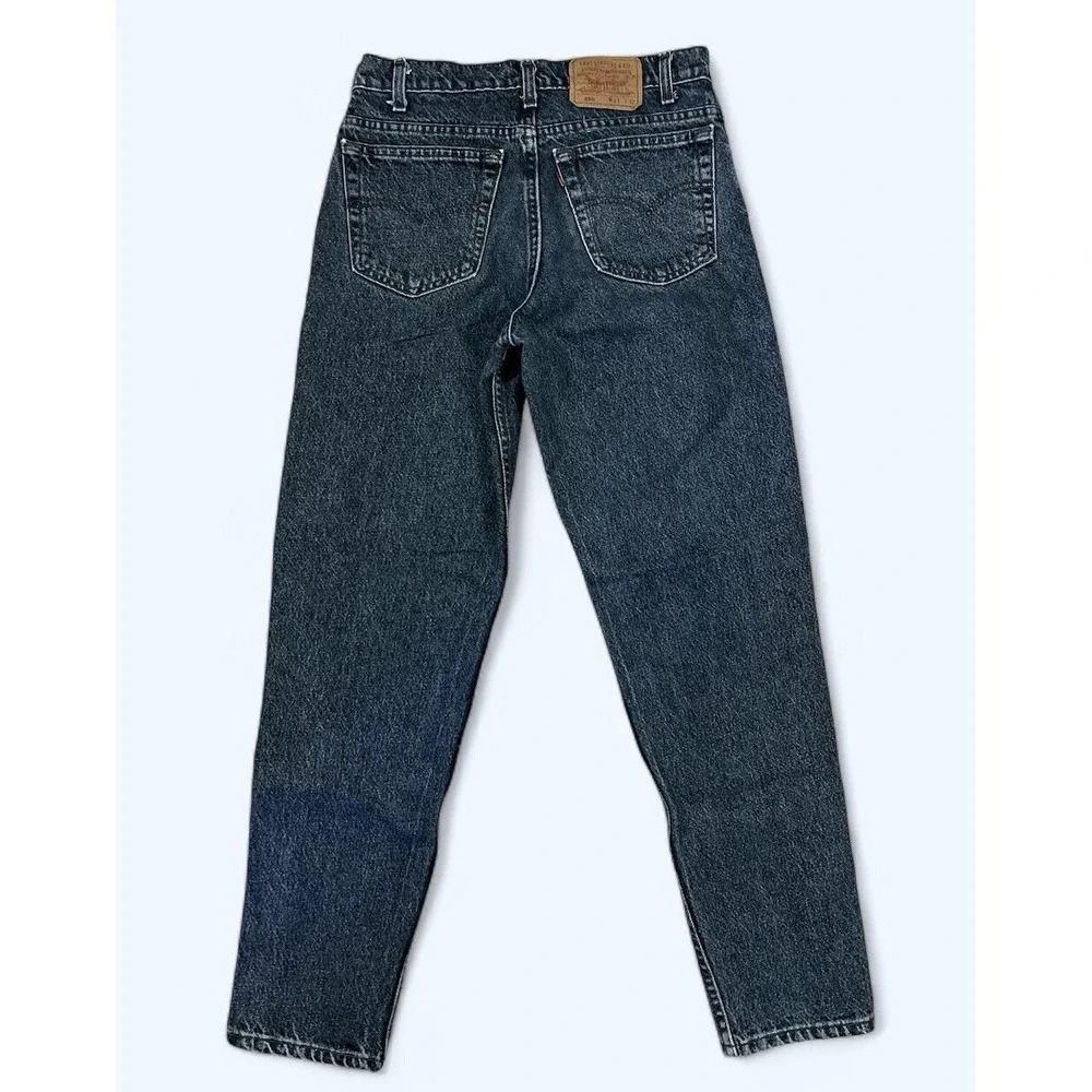 VINTAGE‎ Levis 550 Jeans Mens 33X31 Blue Tapered Leg Ted Tab 90s
